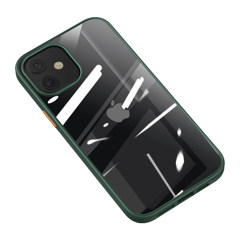 Zadní kryt, pouzdro, obal USAMS US-BH627 Janz Series Apple iPhone 12/12 Pro dark green