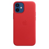 Apple kožený kryt, pouzdro, obal s MagSafe Apple iPhone 12 mini product red