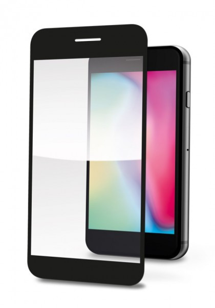Tvrzené sklo GLASS PRINT pro Apple iPhone 12 mini, černá