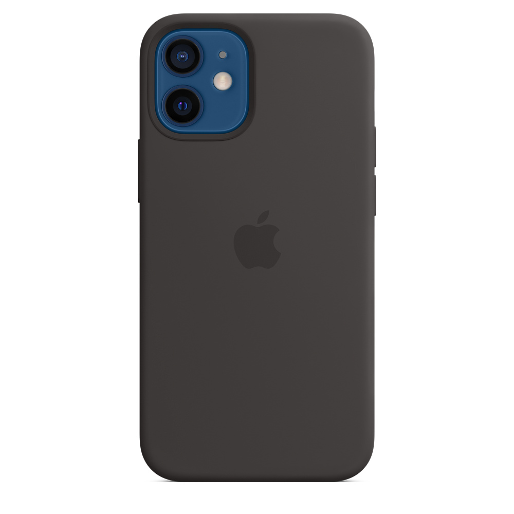 Apple silikonový kryt, pouzdro, obal s MagSafe Apple iPhone 12/12 Pro black