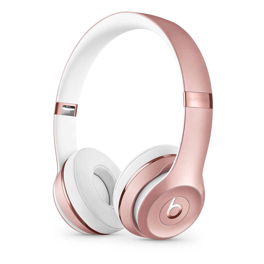 Beats Solo3 Wireless, růžovo - zlatá
