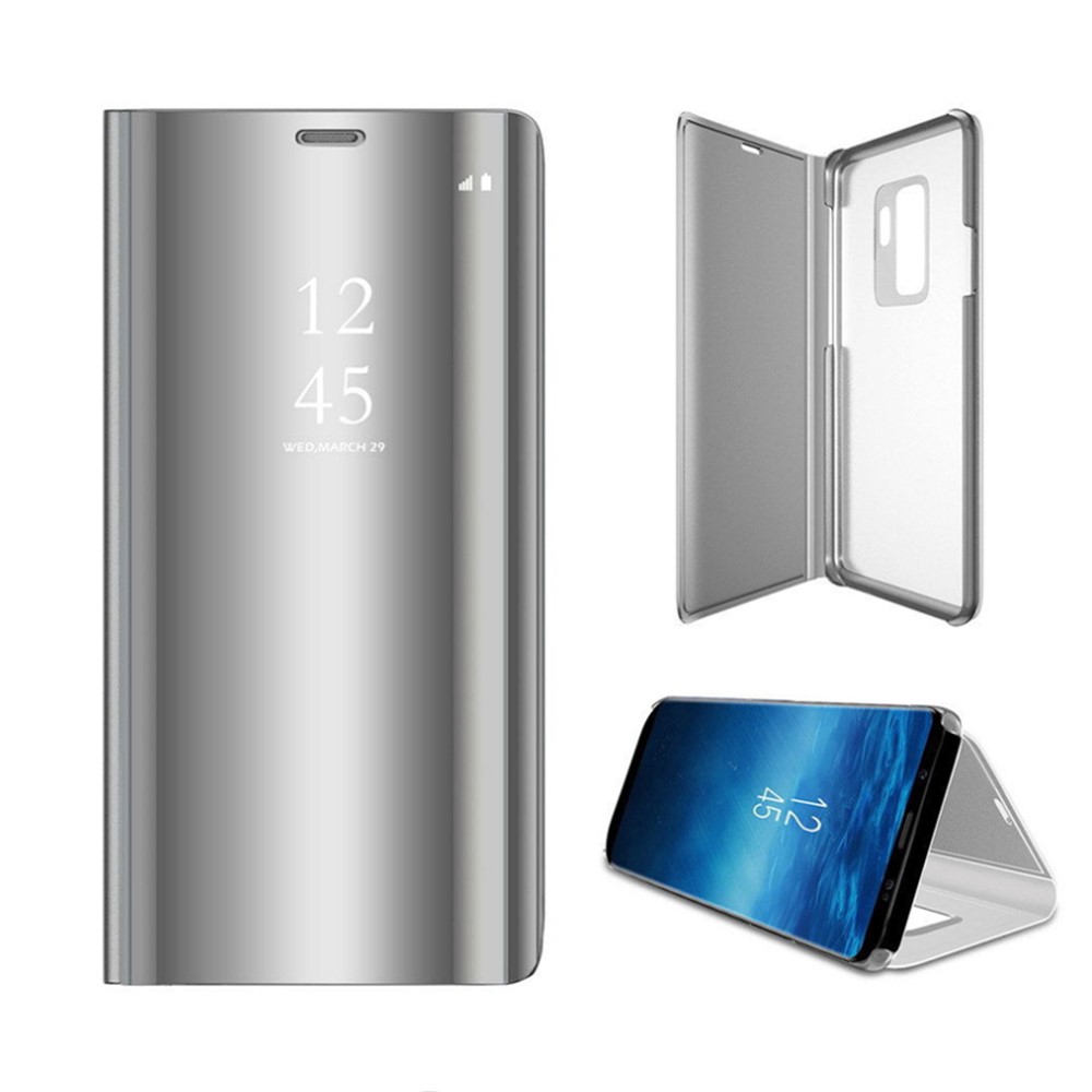 Cu-Be Clear View flipové pouzdro, obal, kryt Samsung Galaxy S10 Lite silver