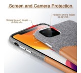 Ochranný kryt ESR Metro Wallet pro Apple iPhone 11 Pro Max, hnědá