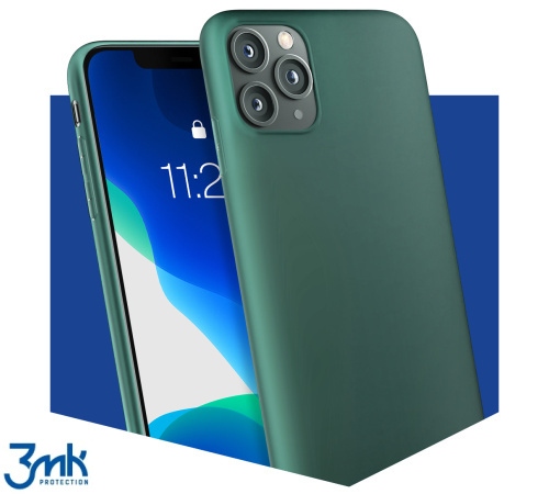 Kryt ochranný 3mk Matt Case pro Samsung Galaxy A41 (SM-A415), lovage/tmavě zelená