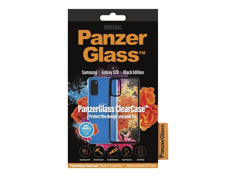 Ochranný kryt PanzerGlass ClearCase pro Samsung Galaxy S20, černá