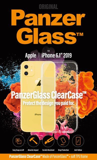 Ochranný kryt PanzerGlass ClearCase pro Apple iPhone 11, čirá