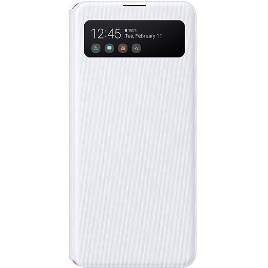 Samsung S-View flipové pouzdro, obal, kryt EF-EA426PWE Samsung Galaxy A42 white