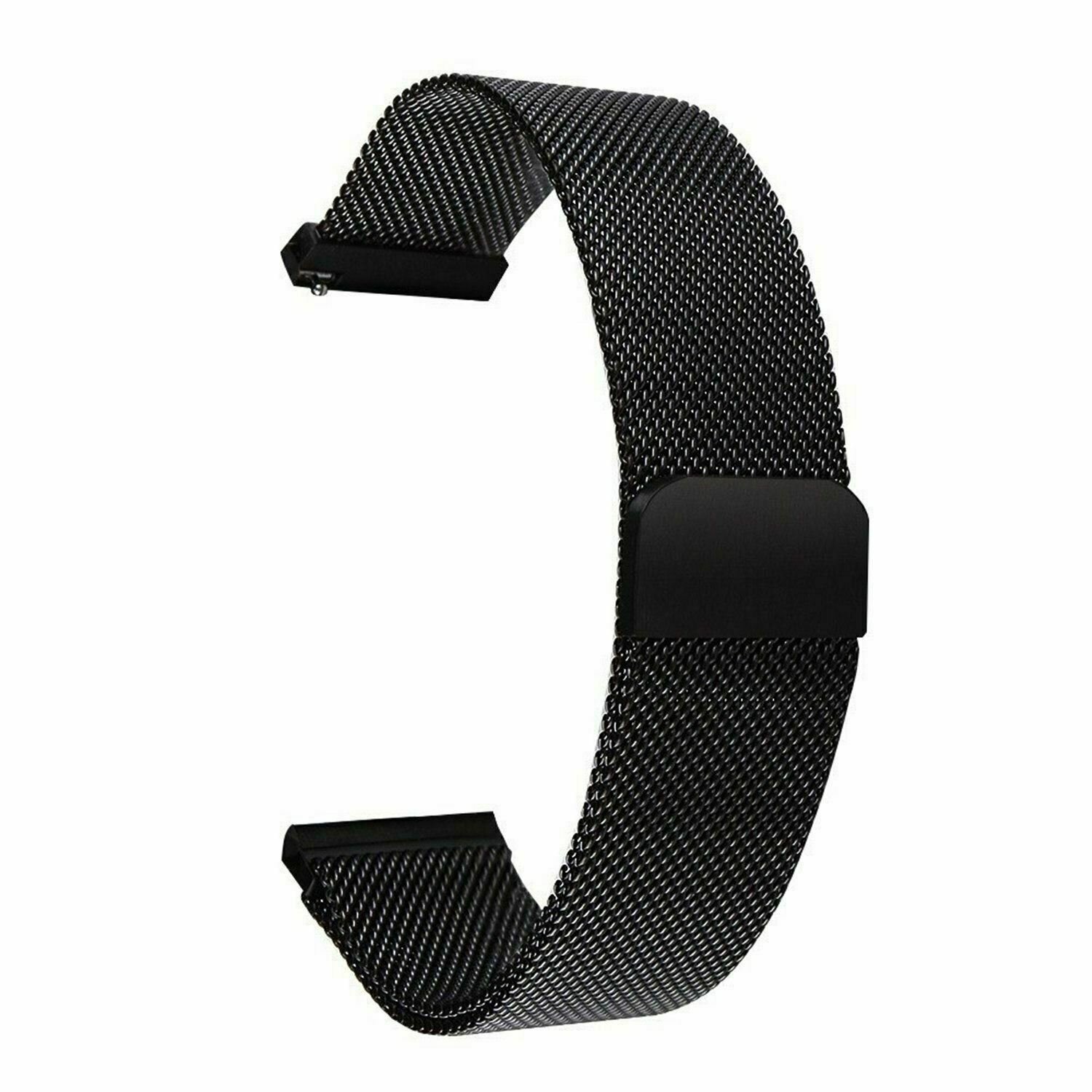 Magnetický kovový řemínek Tactical 633 Loop pro Xiaomi Amazfit BIP S, černá