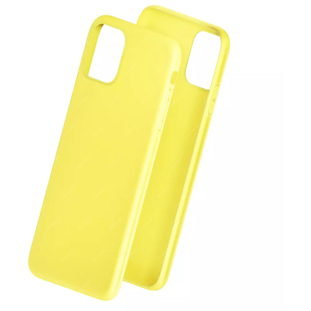 Ochranný kryt 3mk Matt Case pro Apple iPhone 11, žlutozelená