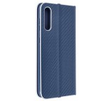 Flipové puzdro Forcella Luna Carbon pre Samsung Galaxy A41, modrá