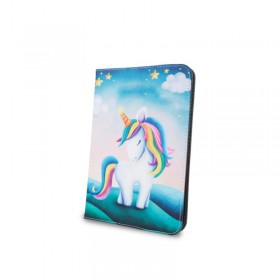 Knížková puzdro Fashion Unicorn univerzálny 9-10 "