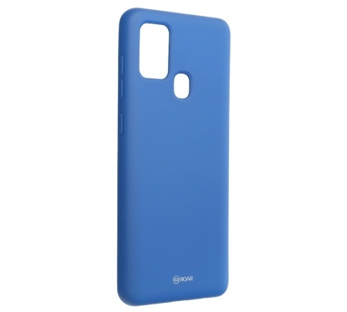 Ochranný kryt Roar Colorful Jelly pre Samsung Galaxy A21s, tmavo modrá
