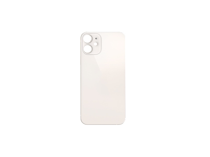 Kryt baterie Back Cover Glass pro Apple iPhone 12 Mini, bílá