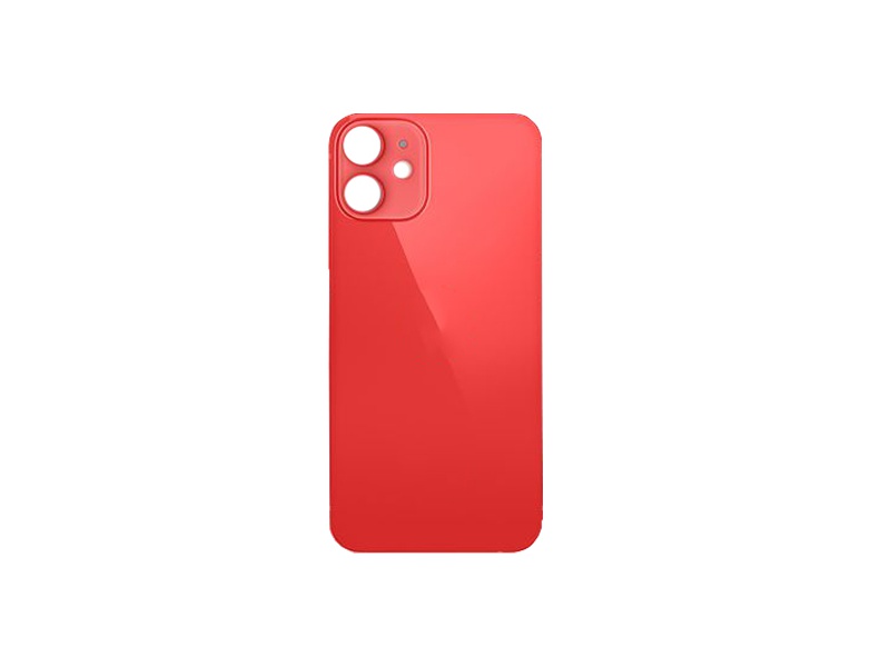 Kryt baterie Back Cover Glass pro Apple iPhone 12, červená