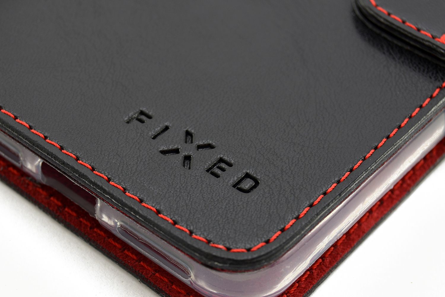 Flipové puzdro FIXED FIT pre Xiaomi Redmi 9, čierna