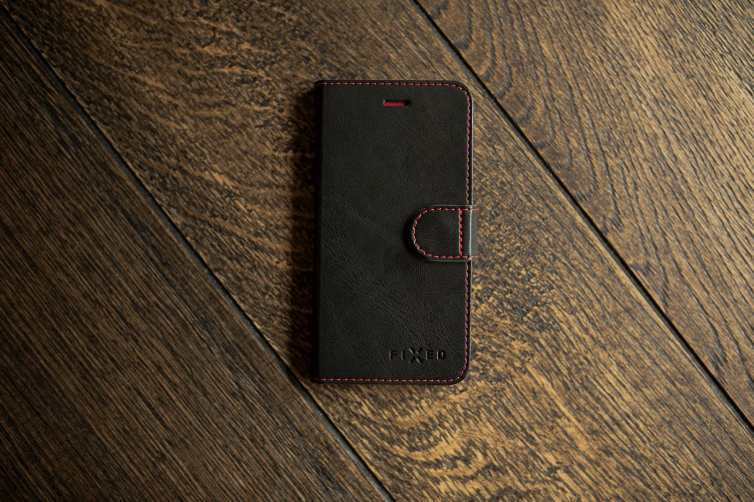 Flipové puzdro FIXED FIT pre Xiaomi Redmi 9, čierna