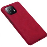 Nillkin Qin flipové pouzdro pro Xiaomi Mi 11, red