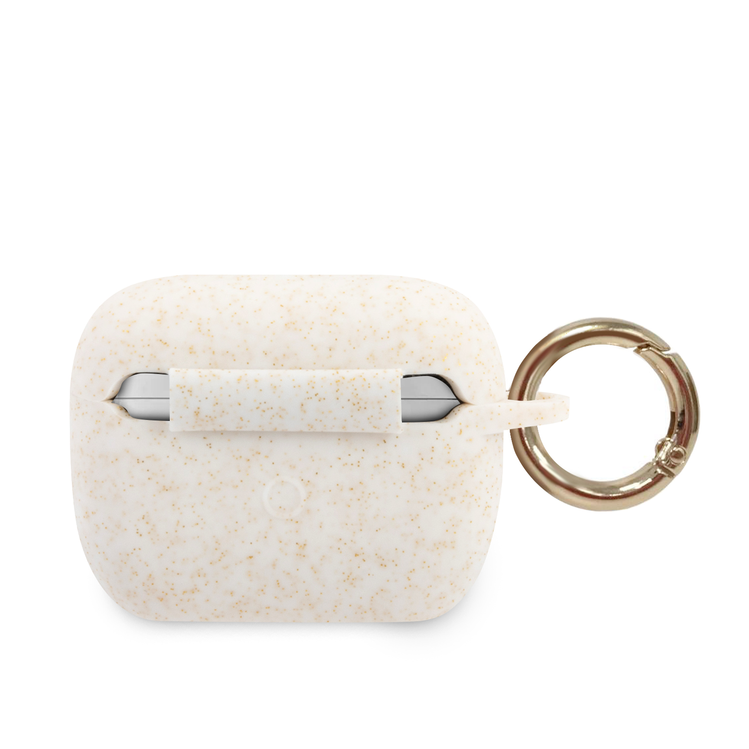 Guess silikonový kryt GUACAPSILGLWH pro Airpods Pro, white