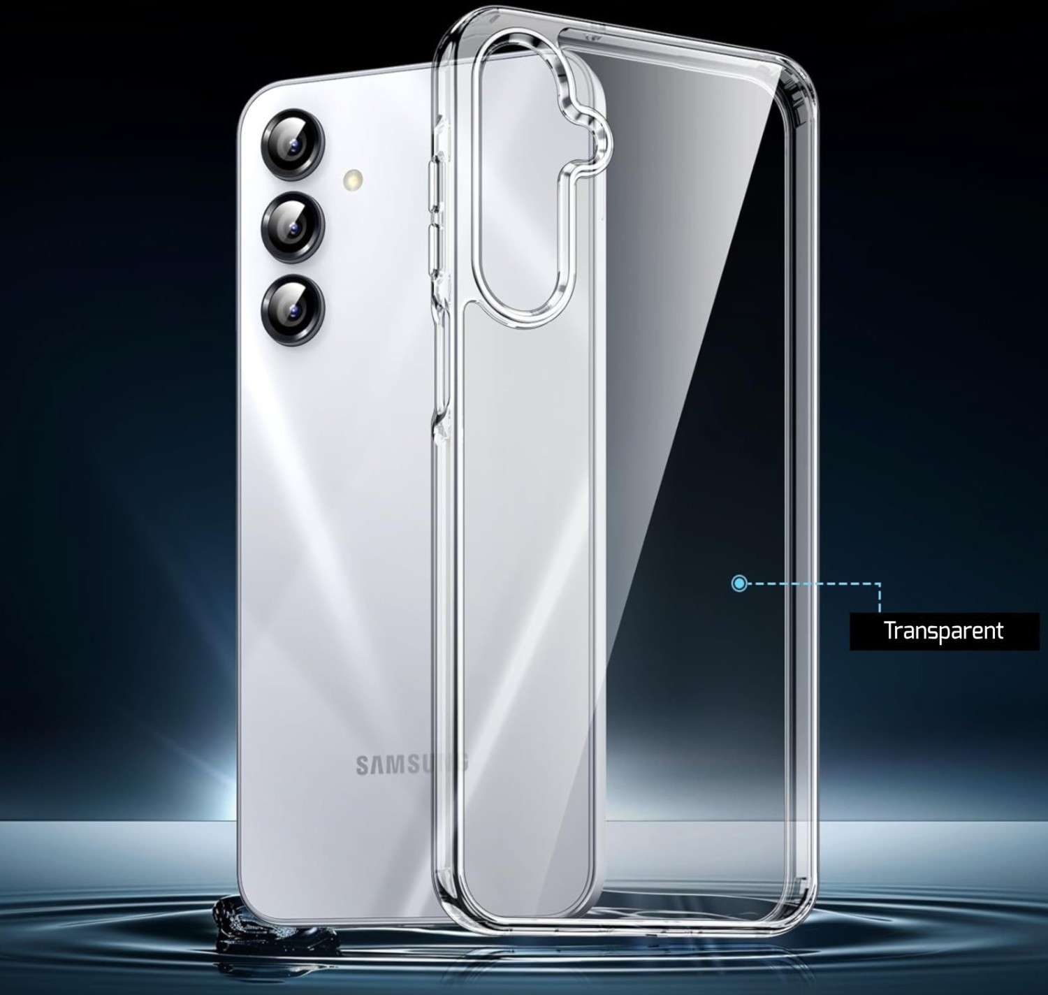 Pouzdro Swissten Clear Jelly pro Xiaomi Mi 10 Lite, transparentní 