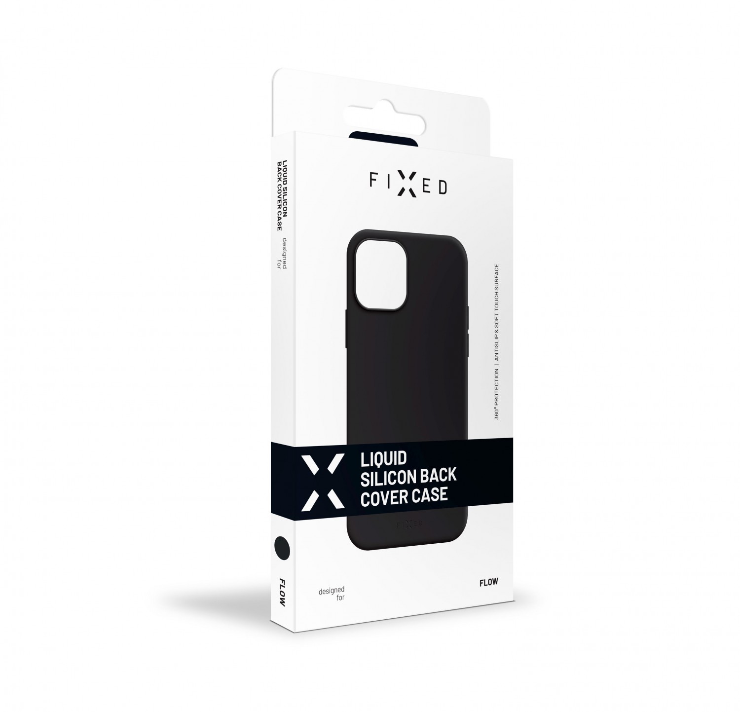 FIXED Flow zadní kryt pro Samsung Galaxy A41, černá