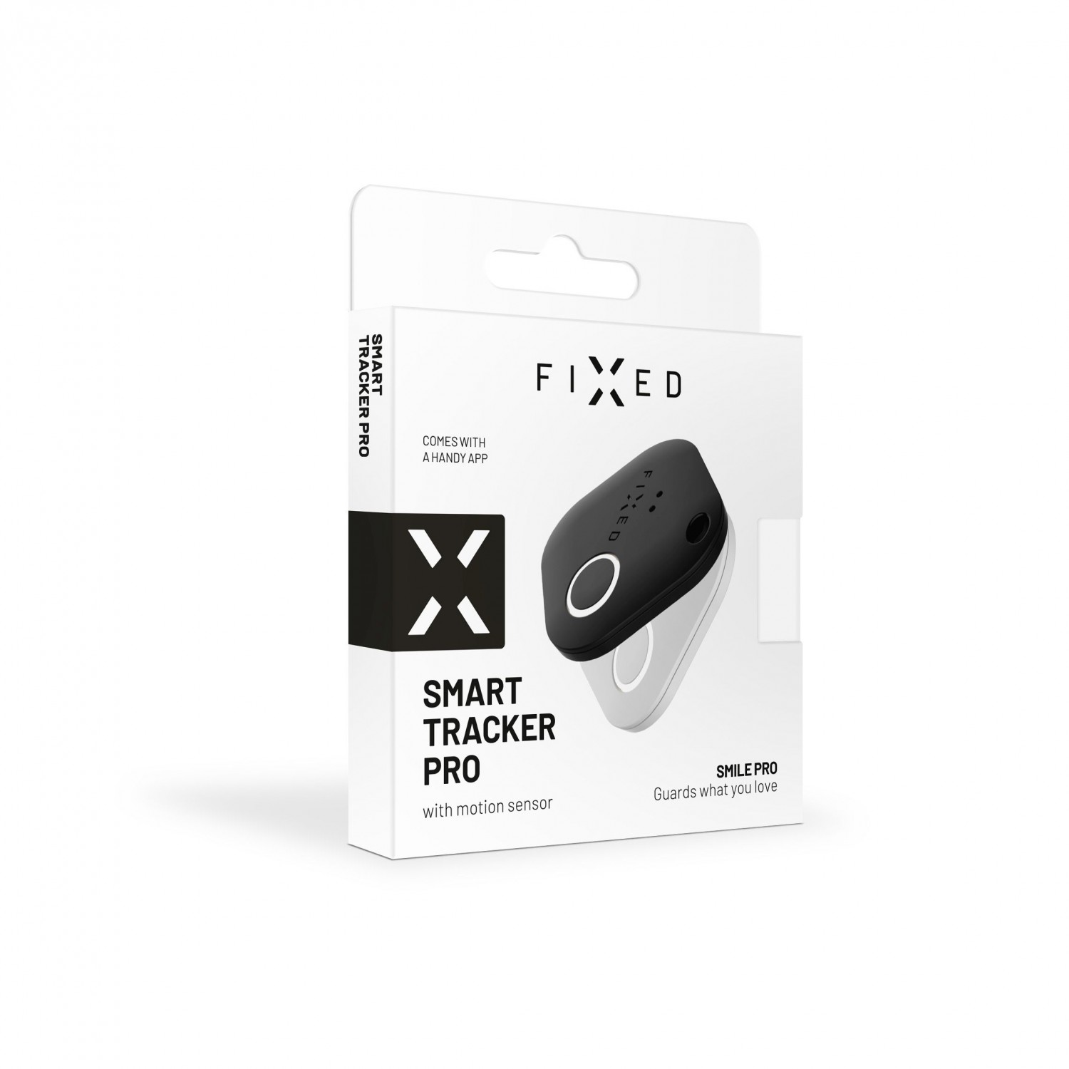 Smart tracker FIXED Smile PRO, Duo Pack - čierny + biely