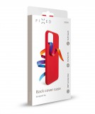 Zadný pogumovaný kryt FIXED Story pre Samsung Galaxy A72 / A72 5G, červená