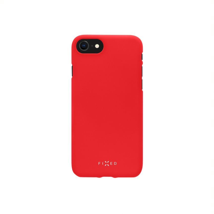 Zadný pogumovaný kryt FIXED Story pre Samsung Galaxy A72 / A72 5G, červená