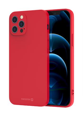 Zadní kryt Swissten Soft Joy pro Apple iPhone XR, červená 