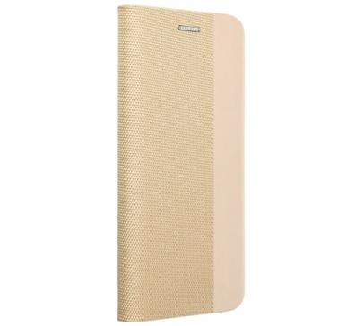 Flipové pouzdro SENSITIVE pro Samsung Galaxy A52/A52 5G/A52s 5G, zlatá