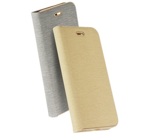 Flipové pouzdro Forcell Luna Book pro Samsung Galaxy A32 5G, zlatá