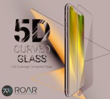 Tvrdené sklo Roar 5D pre Samsung Galaxy S21 Ultra, čierna