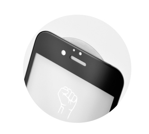 Tvrdené sklo Roar 5D pre Samsung Galaxy S21 +, čierna