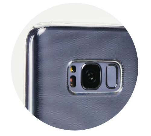 Ochranný kryt Roar pro Samsung Galaxy A12, transparentní