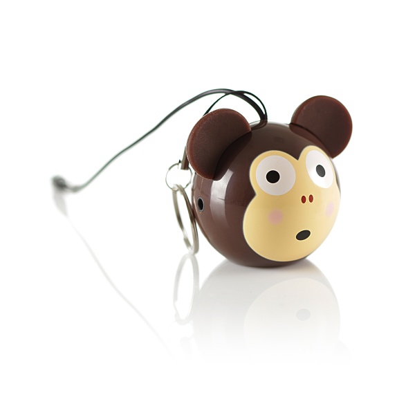 Reproduktor KITSOUND Mini Buddy Monkey, 3,5mm jack