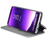 Flipové pouzdro Forcell Elegance pro Samsung Galaxy A32, šedá