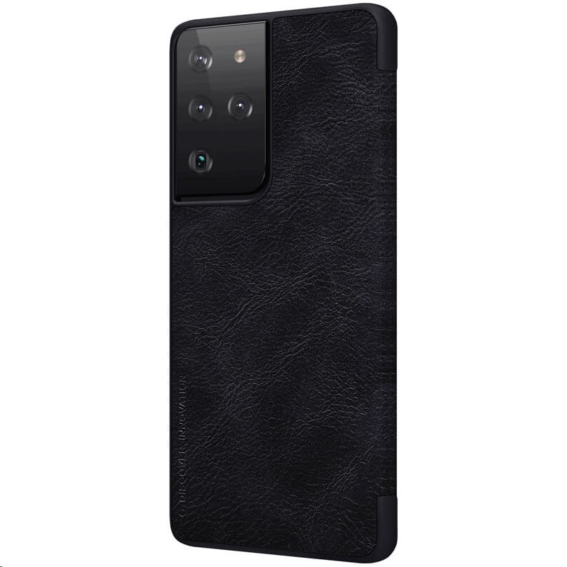 Nillkin Qin Book flipové pouzdro pro Samsung Galaxy S21 Ultra, černá 