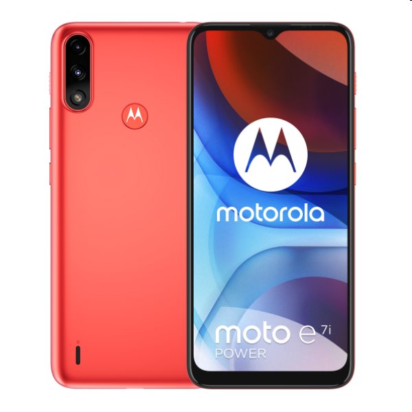 Motorola Moto E7i Power 2GB/32GB Coral Red