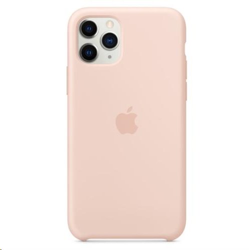 Originální silikonový kryt MWYM2ZM/A pro Apple iPhone 11 Pro, pink sand 