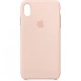 Originální silikonový kryt MTFD2ZM/A pro Apple iPhone XS Max, pink sand