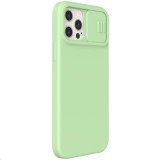 Silikonový kryt Nillkin CamShield Silky pro Apple iPhone 12 Pro Max, zelená 
