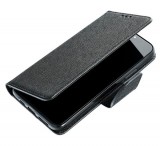 Flipové puzdro Fancy pre Samsung Galaxy M12, čierna