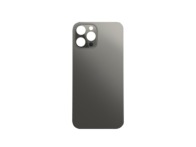 Kryt baterie Back Cover Glass + Big Camera Hole pro Apple iPhone 12 Pro, grafitově šedá