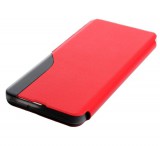 Flipové puzdro SMART VIEW pre Samsung Galaxy M12, červená