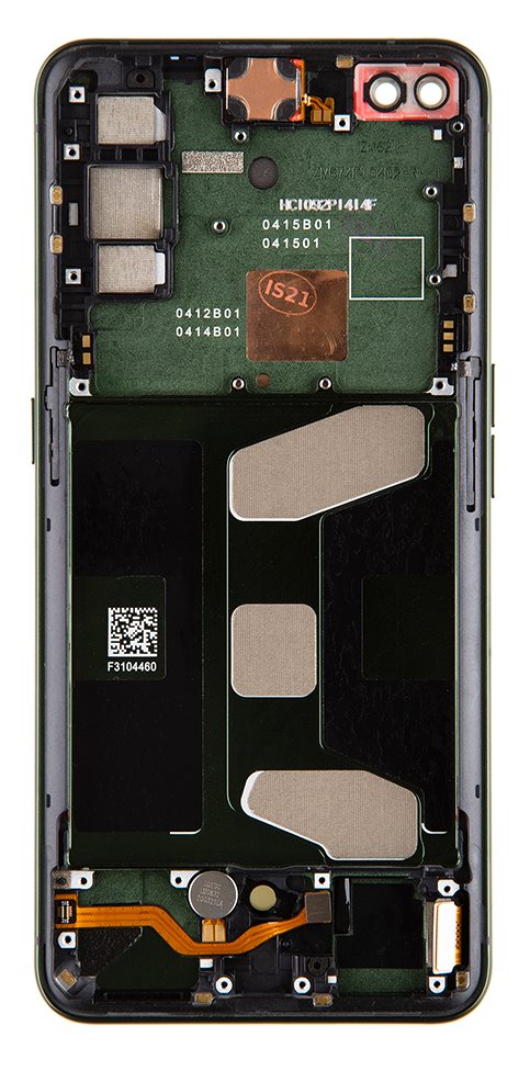 LCD + dotyk + predný kryt pre Real X50 PRO, moss green (Service Pack)
