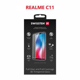 Tvrdené sklo Swissten Ultra Durable 3D Full Glue Glass pre Samsung Galaxy A72, čierna